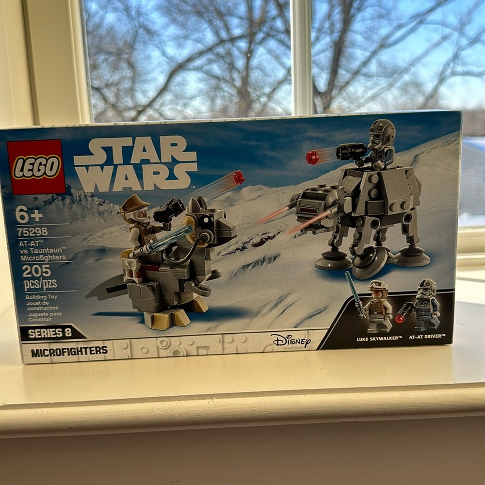 NEW Lego Star Wars 75298 AT-AT vs Tauntaun Microfighters Series 8